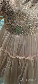 img 7 attached to NNJXD Toddler And Baby Girl Wedding Dress With Tulle Flower Princess Design