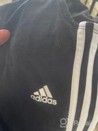img 1 attached to Adidas 3-Stripes Cotton Joggers for Girls review by Wendy Backous