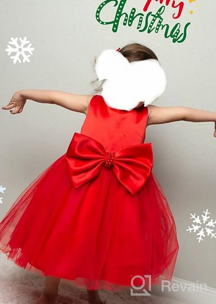 img 1 attached to Elegant Sleeveless Dresses for Toddler Wedding, Christmas & Easter - Girls' Clothing review by Kevin Garcia