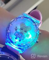 img 1 attached to ⌚ Quartz Multicolor Girls' Watches by L L Surprise review by Kristine Black