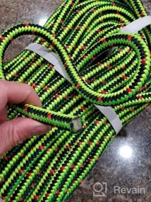 img 7 attached to 150Ft Perantlb Double Braid 16-Strand Polyester Arborist Climbing Rope For Fire Rescue, Parachuting, Boating, And More: Pre-Shrunk, Heat-Stabilized & Durable