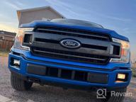 img 1 attached to 2015-2020 Ford F150 LED Bumper Fog Light W/ DRL Daytime Running Lights - Brighten Your Drive With LED Fog Lights! review by James Rogers