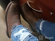 img 1 attached to 🤠 Rocky Boys Western Square Brown Boys' Boots: Stylish & Reliable Footwear for Young Cowboys review by John Talcott