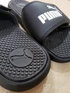 img 1 attached to 👟 PUMA Kids' Unisex Velcro Slide Sandals - Boys' Shoes review by John Bailey