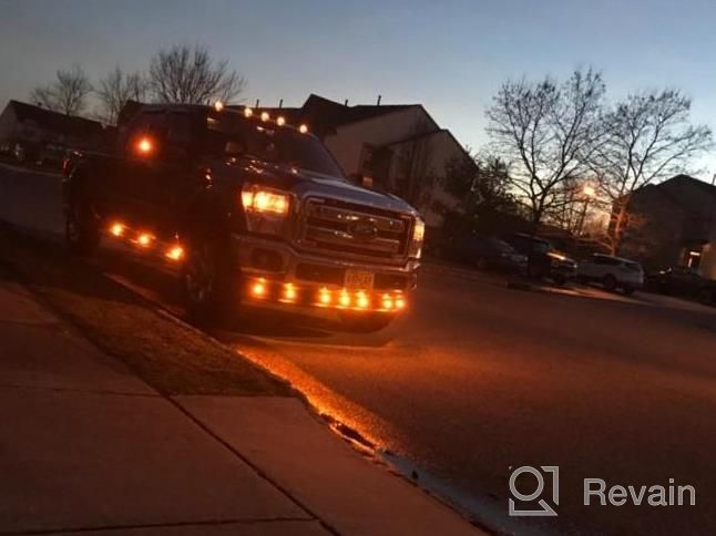 img 1 attached to TMH Smoked Lens Amber LED Clearance Markers: High-Quality Trailer Side Marker Lights review by Tyler Bonnell