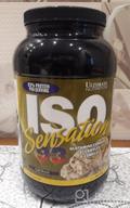 img 2 attached to Ultimate Nutrition Iso Sensation 93: High-Quality Chocolate Fudge Flavored Whey Protein Isolate Powder with Glutamine | Low Carb Protein Shakes, Keto Friendly | 5 lb | 30g Protein review by Ada Dymowska ᠌