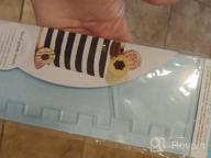 img 1 attached to PME Tall Patterned Edge Side Scraper For Cake Decorating-Stripes Acrylic 10, Transparent review by Robert Goodlow