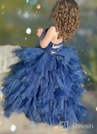 картинка 1 прикреплена к отзыву Платье для цветочной девочки с кружевной спинкой из Тюля и оборками в Майами - отличный выбор для свадебной церемонии. от Ben Cooper