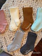 img 1 attached to Non-Slip Cotton Socks For Newborn Baby Boys In Spring And Autumn | Infant Socks For Toddlers And Girls Aged 0-3 Years review by Linda Lewis