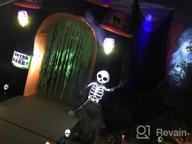 img 1 attached to Inflatable Halloween Display - Spooky Town Haunted House Archway Yard Art Decor, 8-Foot By ProductWorks review by Matt Patnaik