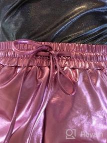 img 7 attached to Shine Bright This Summer With Perfashion'S Women'S Metallic Shorts - The Hottest Outfit Trend!