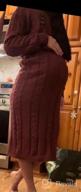 img 1 attached to CHARTOU Women'S Winter Chunky Cable Knit Long Skirt 2 Piece Outfit Sweater Sets review by Doug Daniels