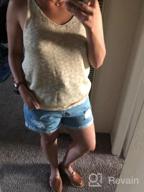img 1 attached to Summer Sheer Sleeveless V-Neck Knit Vest Tank Tops For Women By Ybenlow - Casual And Stylish review by Chase Steele