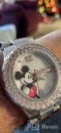 img 1 attached to Disney Kids: MK1080 Mickey Mouse Watch - Black Rubber Strap for Young Fans! review by Matt Patnaik