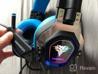 img 1 attached to Pump Up Your Gaming Experience With BENGOO 7.1 Surround Sound Headset In Stunning Purple Hue For PC, PS4, PS5 And Xbox One Controller review by Boondo Viswanathan