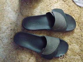 img 6 attached to Adjustable Slippers With Arch Support For Men - FITORY Beach Sandals For Comfort And Style
