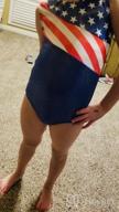 img 1 attached to BAOHULU Patriotic Sparkle Red And Blue Gymnastics Leotards For Toddlers - Athletic Dancewear review by Johnny Grant