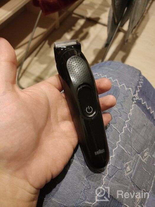 img 1 attached to Braun MGK3220 6-in-1 Hair Clippers for Men: Beard Trimmer, Ear & Nose Trimmer, Grooming Kit - Cordless & Rechargeable review by Ada Sztajerowska ᠌