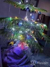 img 6 attached to 36 стеклянных сосулек для рождественской елки - Зимние украшения Klikel - Набор включает 18 4-дюймовых и 18 6-дюймовых подвесных украшений