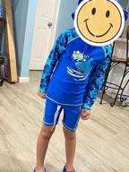 img 1 attached to TFJH Boys' Protective 👦 Sportswear: Quality Swimming Costumes and Clothing review by John Maynard