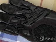 img 1 attached to Stay Protected And Connected With INBIKE MTB Mountain Bike Gloves: Touchscreen, EVA Padding, TPR Knuckle Protection For BMX MX ATV Motorcycle Riders review by Tabish Jadhav