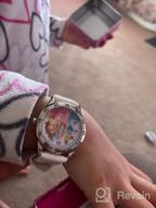 img 1 attached to Disney Kids' Princess Watch with White Band - PN1172: Sparkle with Timeless Magic! review by Malik Berry