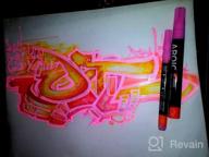 img 1 attached to Get Creative With AROIC'S 48 Pack Paint Pens - Write On Any Surface With Ease! review by Ricky Gilbert