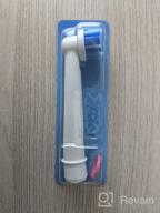 img 3 attached to Oral-B Genuine Precision Clean Replacement White Toothbrush 🦷 Heads - Deep & Precise Cleaning, Pack of 4 review by Ka Sem ᠌