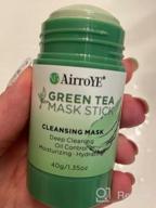img 1 attached to AirroYE Green Tea Stick Mask - Deep Cleansing, Oil Control And Hydrating - Effective For All Skin Types - Green Tea Cleansing Mask For Moisturized And Refreshed Skin review by Josh Cardoso