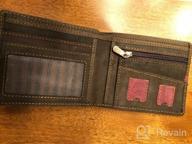 img 1 attached to Minimalist Bi Fold Leather Wallet Blocking review by Scott Pentapati