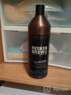 img 1 attached to 🌿 Revitalize and Strengthen: Redken Brews Mint Shampoo for Hair and Scalp review by Adam Fido ᠌