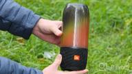 img 1 attached to Renewed JBL Pulse 4 Portable 🔊 Bluetooth Speaker, Waterproof with Light Show - Black review by Yusri Mohd ᠌