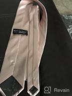 img 1 attached to Classic Style: TieMart'S Solid Color Standard Length Necktie For Men review by Chris Willis