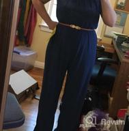 img 1 attached to Sexy Sleeveless Wide Leg Pants Cocktail Pantsuit Jumpsuit Romper For Women By KOH KOH review by Nick Kussmaul