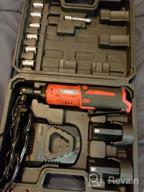 img 1 attached to AOBEN Cordless Electric Ratchet Wrench Kit - 3/8" 12V Power Tool Set With Two Long-Lasting Batteries And Charger review by Jay Kowal