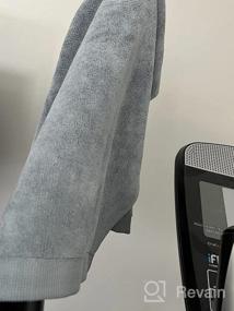 img 7 attached to Microdry Intense Workout Cooling Towels - быстросохнущие спортивные полотенца из микрофибры для шеи и лица, легкое спортивное полотенце для пота, машинная стирка, 16 X 28 дюймов, черный