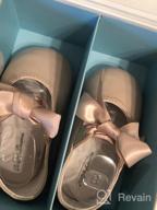 img 1 attached to 👟 Ralph Lauren Layette Briley Metallic Girls' Shoes: Optimized for Flat Style review by Gina Clark