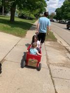 img 1 attached to Get Ready For Adventure With Step2'S Red All Around Canopy Wagon review by Jared Allred
