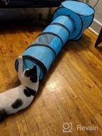 img 1 attached to Engage Your Feline Friend With PAWISE Cat Tunnel: Foldable, Interactive And Fun! review by Sean Burnett