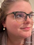 img 1 attached to 💛 Stylish and Allergen-Free VACRONA Snake Huggie Hoop Earrings in 14K Gold Plating review by Samantha Lopez