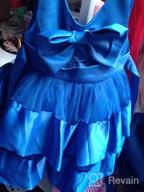 img 1 attached to KLFFLGID Bowknot Pageant Dresses Headwear: Adorable & Stylish Girls' Clothing review by Lisa Kattestad