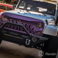 картинка 1 прикреплена к отзыву Upgrade Your Jeep Wrangler JK With LEDKINGDOMUS Front Bumper - Rock Crawler Style With Durable Winch Plate And Powerful LED Lights от Bill Pool