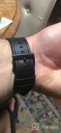 img 1 attached to Upgrade Your Apple Watch Style With OUHENG Genuine Leather Band In Dark Brown With Black Adapter review by Debbie Thomas
