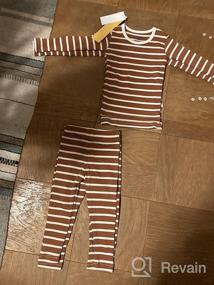 img 8 attached to Милый и удобный пижамный комплект для малышей разных размеров и цветов от AVAUMA