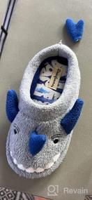 img 8 attached to Washable Animal Critter Slipper for Kids: Dearfoams Toddler Whimsical Collectible