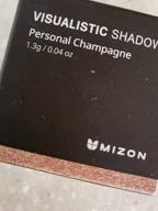 img 1 attached to MIZON Visualistic Glitter Eyeshadow, Creamy, Smooth Application, Long-Lasting, No Creasing (Reddish Sunset) review by Adam Whittaker