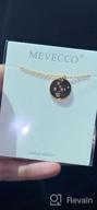 img 1 attached to Mevecco 18K Gold Plated Zodiac Coin Necklace with Horoscope Sign Engraving - Personalized Constellation Pendant on Dainty Chain review by Shannon Williams