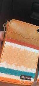 img 7 attached to MNGARISTA Тонкий минималистичный кошелек: эластичный держатель для карт с 3 прорезями для кредитных карт и боковым карманом на молнии для мужчин и женщин