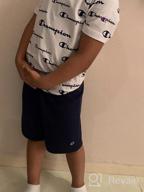 img 1 attached to 🩳 Champion Little French Shorts Scarlet Boys' Clothing: Stylish Comfort for Young Champions review by Cory Jacobson