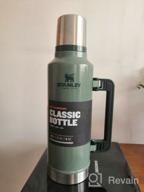 img 1 attached to Classic thermos STANLEY Classic Legendary, 1.4 L, dark green review by Mateusz Biakowski ᠌